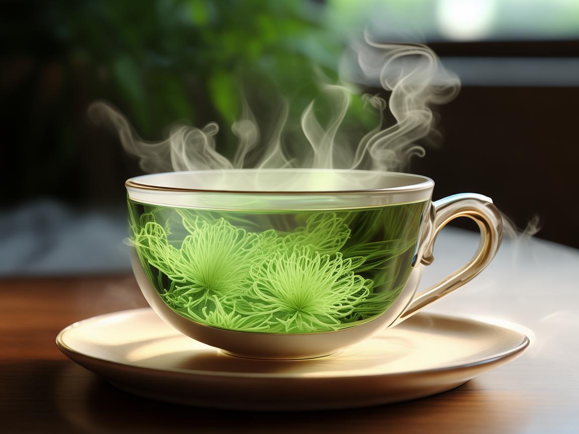 菊花茶,AR眼镜下的健康饮品新体验?